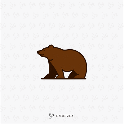 Simple Bear Logo characterdesign icon illustration logo vector