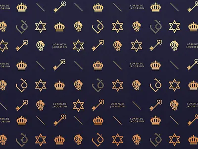 Lorenzo Jacobson / Pattern design branding corporate identity digital design graphic design inspiration jewellery jewellery shop logo mark monogram logo pattern design stationery typography web