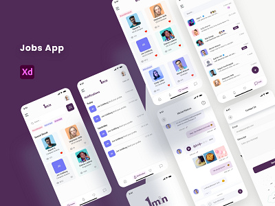 1min application adobe xd android design application ui icons illustrator ios app ui designer uidesign uiux user experience user interface uxdesigner تصميم تجربة المستخدم