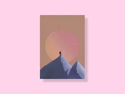 aim high adobexd design gradient graphic design illustration poster poster art poster design vector