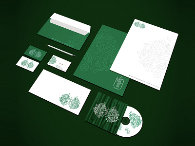 MIA Kashire - Branding Stationery branding logo logodesign