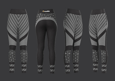 Leggings Design 3d 3drendering apparealdesign design fashion design fashionindustry flat flatdesign leggings pattern design technicaldesig