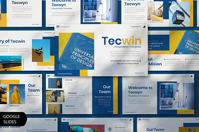 Tacwin Presentation Template branding calor desgin design google slides keynote keynote template powerpoint template presentation template typography