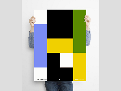 "Lego idea" bauhaus design digital illustration graphicdesign minimal poster poster a day poster art poster design