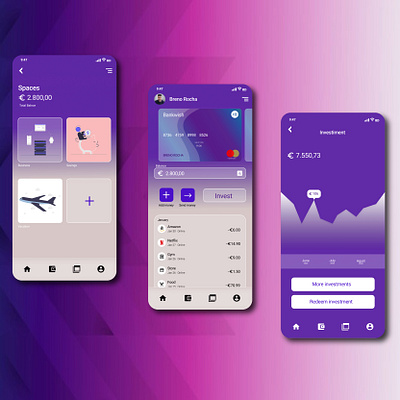 Bank App banking ui uidesign