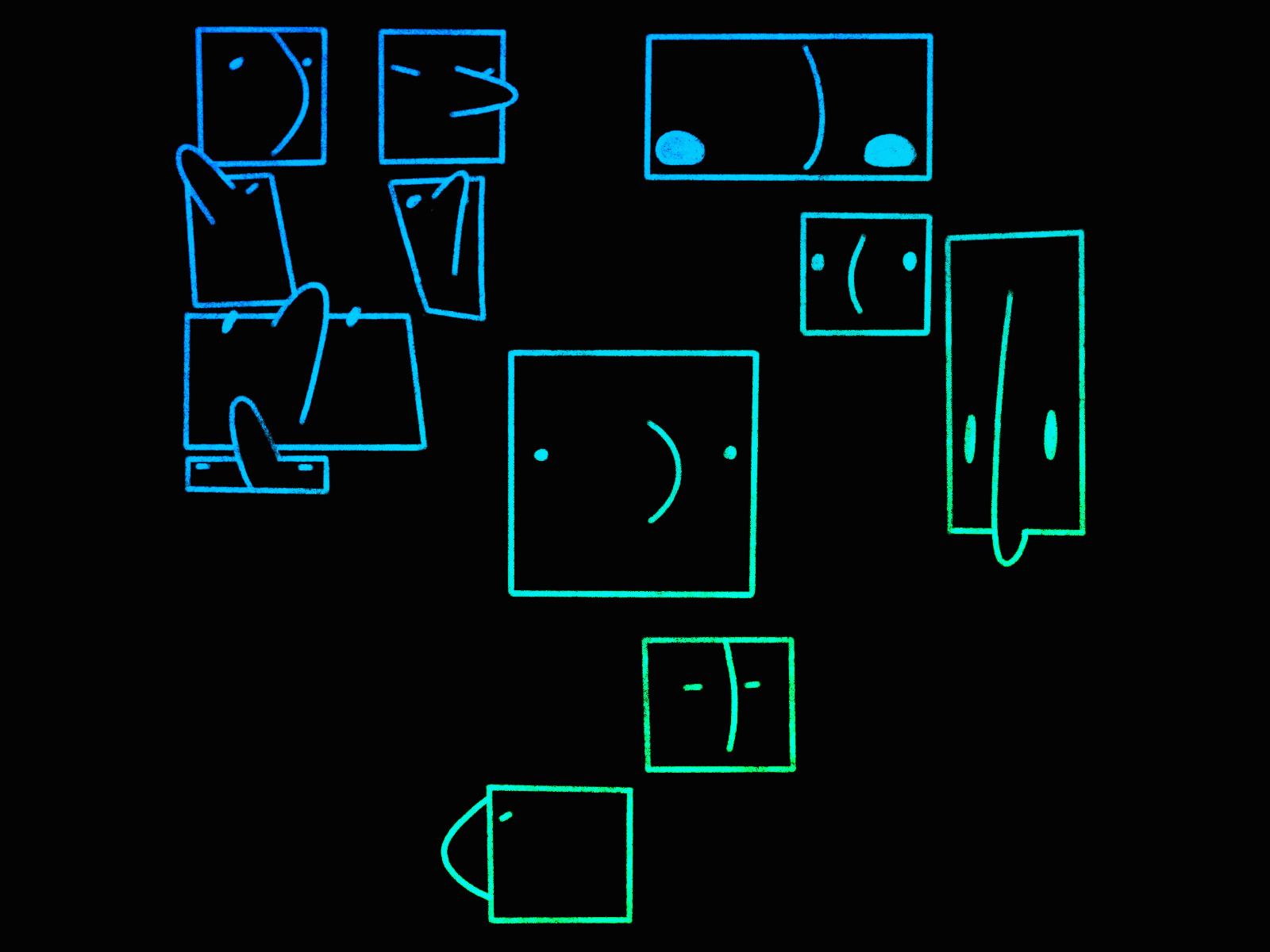 Boxface animation design graphic graphics motion motion design motion graphic motiongraphics