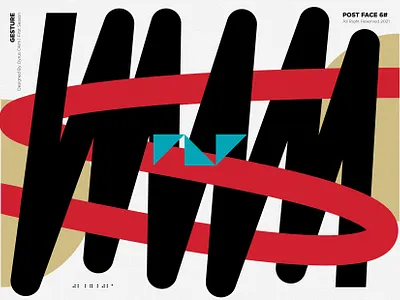 Gesture design geometric geometric art illustrator poster