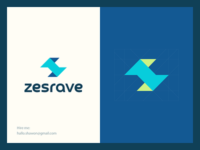 Zesrave Logo Design app icon branding broker crypto currency data tech exchange finance fintech letter mark monogram logo logofolio marketplace nft payment popular logo stock symbol thefalcon wallet