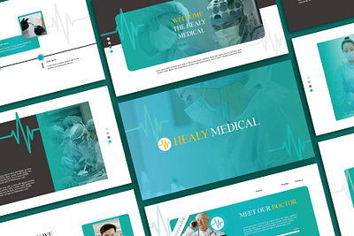 Healy Medical google design google slides healy keynote medic medical powerpoint powerpoint templates slides template