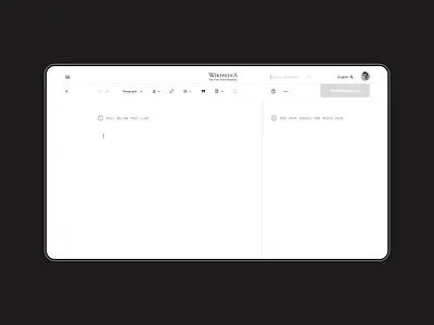 Wikipedia Redesign | Profile pages/Sandbox adobexd branding graphic design grid layout interaction design minimal redesign typography ui user experience ux web webdesign wikipedia