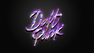 daft punk bye daft punk daftpunk dark design electronic experimental futuristic lettering musician retro thanks tribute type type art