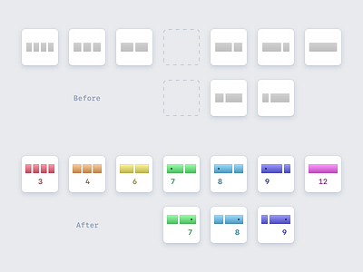 Column Layout Icons cms column icon icons layout ui