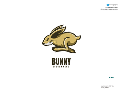 Bunny Mascot Logo branding bunny design icon illustration logo logo design logotype vector