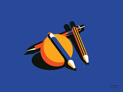 WORK N PLAY 2d artwork brand illustration color design digital geometric home illustration illustration art interior lines minimal primary simple vector