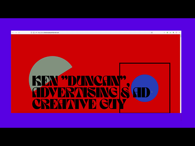https://www.kenduncanyoshidamah.com/ animation design graphic design motion graphics ui ux uxui design web design