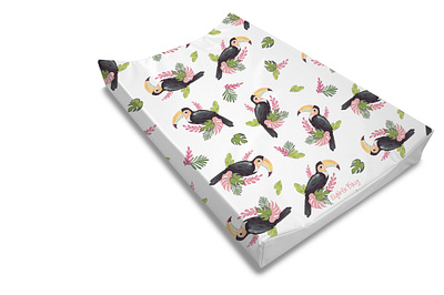 Rio Rio - Cute Toucan Print all over print bird print illustration pattern pattern art pattern design pattern designer print print design surface pattern surface pattern design textile textile art toucan toucan illustration toucan pattern toucan print