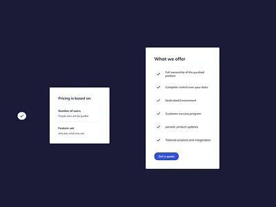 Pricing Page figma ui