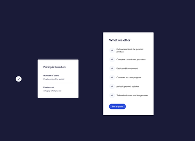 Pricing Page figma ui