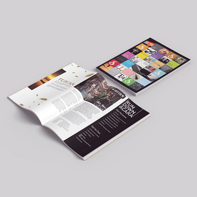 Magazine Catalog design layout magazine