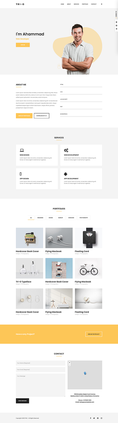 Tri O Bootstrap 4 Multipurpose Creative HTML Template agency architecture artist bootstrap4 business clean corporate creative landing page multipurpose responsive restaurant startup studio