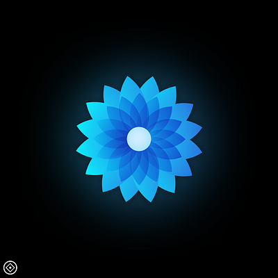 Day 14 Flower 2 50minutes dailychallenge design figma figmadesign flower glow illustration pattern shadows vector vectorart