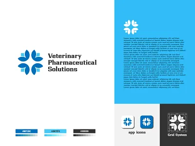 Abstract abstract abstract art brand brand identity brandauxin branding colorful custom logo flat flower geometric icon iconography icons illustration logo minimal modern logo typography vector