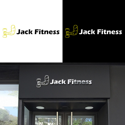 Jack Fitness logo logodesign logos