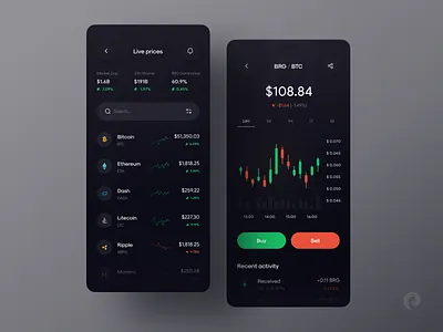 Exchange & portfolio tracker 🤑 app bitcoin card chart crypto crypto currency crypto exchange crypto wallet cryptocurrency exchange finance graph invest trade trading app wallet