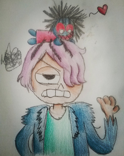 a disturbing doll doll fan art fanart funny garry ib illustration traditional art