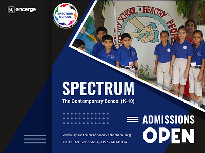 Social Media Post | Admissions Open admission open advertisement graphic design post design school socail media social media post design social media posts