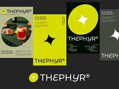 Thephyr - Logotype & Branding animated animated logo animation banners branding color color palette colors design graphic design identity it label logo logotype pr agency print symbol vector web brand