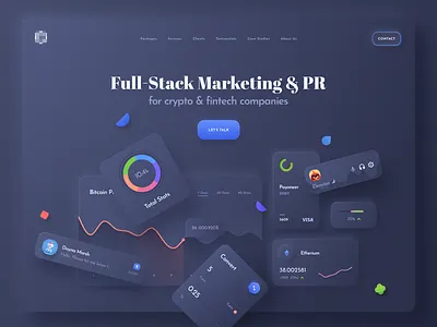 Crypto Hero Image cards crypto crypto wallet cryptocurrency design designs hero hero image illustration landing landing page landing page design marketing skeumorphic ui ui design user interface web web design website design