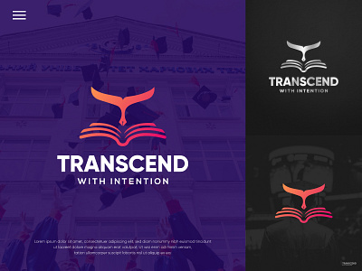 Transcend | Education Logo | Logodesign | Startup Logo | Startup brand brand identity brand logo branding education education app education logo graphic design learning logo logo design logo mark logodesign logomark logos logotype online learning startup startup logo startups