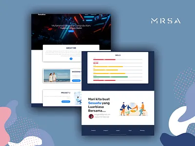 portofolio - design basic design design first design portofolio web webdesign website
