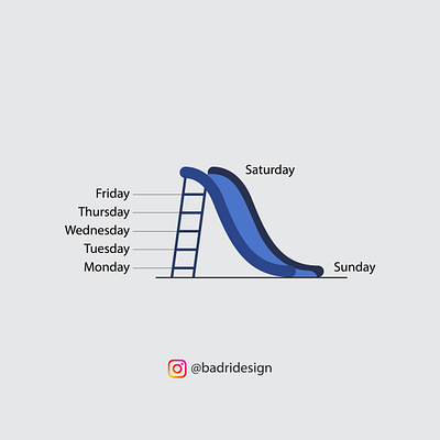 Weekend be like! advertising branding enjoy graphicdesign logo marketing minimal saturday sunday vector weekend