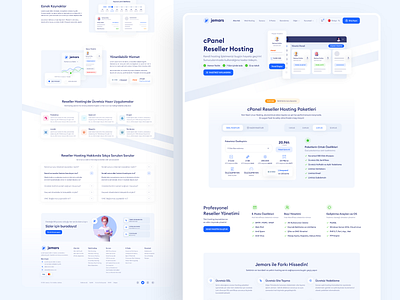 Jemars - Reseller Hosting domain hosting hosting service hosting template inspiration inspirational landing pricing pricing page pricing plan pricing plans pricing table pricing tables ui ui design uiux web ui web ui design website website design