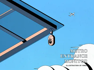 Station illustration ps vector