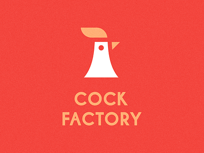 COCK FACTORY branding cock design factory graphicdesign logo logodesign logomark logotype poultry farm