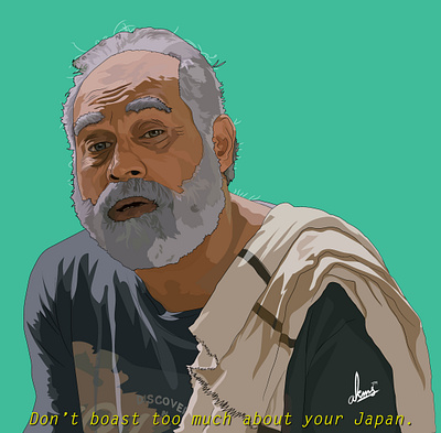 Android kunjappan adobe illustrator digital illustration digitalart potrait