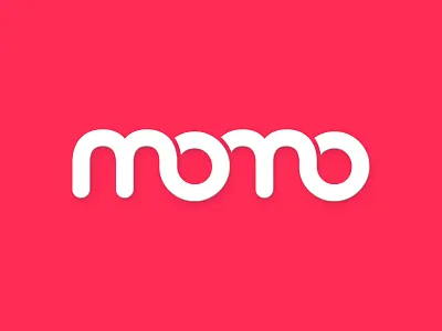 momo typography logo design abstract alphabet app appicon bold brand brand identity creative digital electric font fonts logo logo design logo designer logo mark minimalist modern logo trendy typogaphy