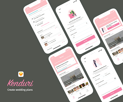 Wedding Planner App apps design design design app ios design mobile app mobile app design ui ui ux design ui design ux wedding wedding app wedding design weddings