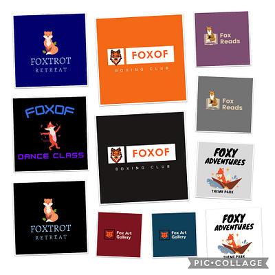Day 16 of #dailylogochallenge canva dailylogochallenge design fox logo logodesign