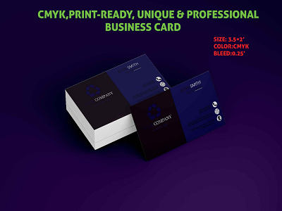 SIMPLE BUSINESS CARD corporate corporate design creative design identity luxury minimalist modern outstanding printready professional quality simple unique uv