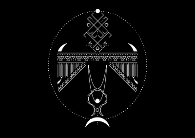 GEOMETRICAL TRIBAL TATTOO dots geometic lines tattoo tattoo design tribal