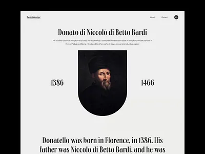 Renaissance - Responsive Design 2020 trends 2021 trend after effects animation app design history minimal responsive responsive design responsive web design responsive website ui ui elements uidesign ux web web design website