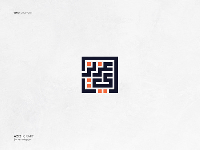 Azizi Craft logo Design branding design logo