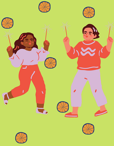 funky algeria design illustration