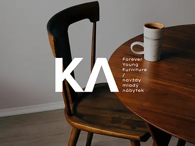 Kanape | Logo branding design furniture graphic logo logotype new prague typography vector visual