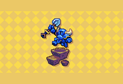 Shovel Knight Dig game gaming illustration pixel pixel art