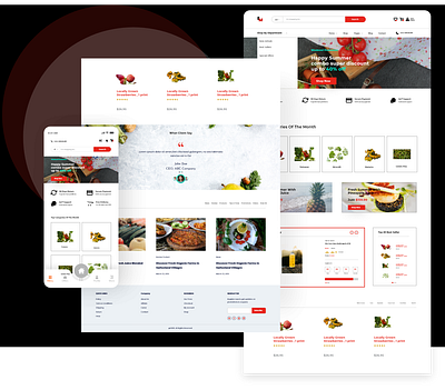 E commerce multi vendor market store design design app e commerce e commerce website food app online shopping online store shopping cart uiux